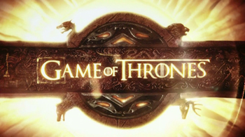 Figure 1 - Main title card for Game of Thrones