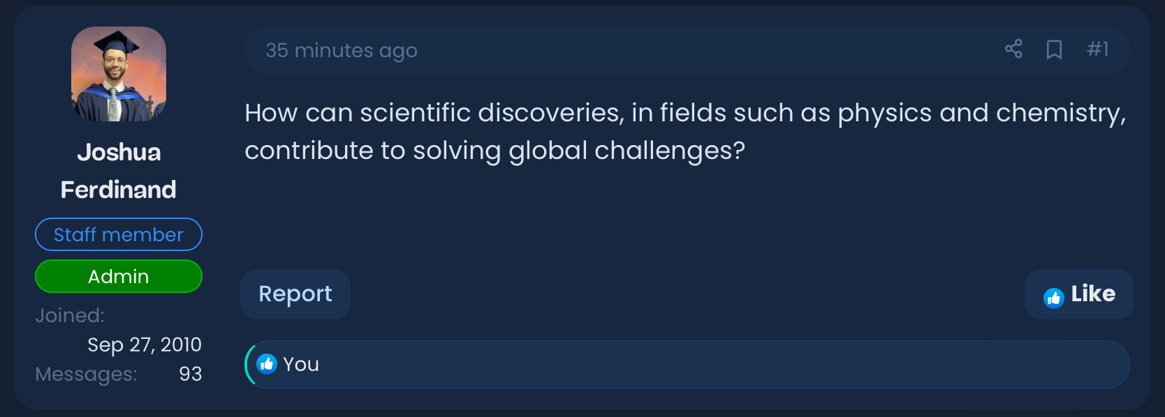 How can science solve global challenges?