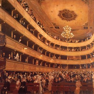Media 'Auditorium in the Old Burgtheater, Vienna' in album 'Gustav Klimt'