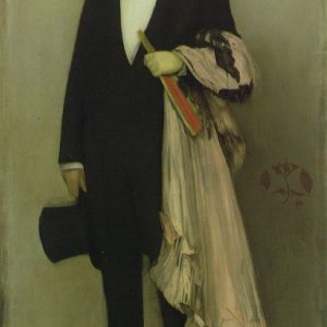 Arrangement in Flesh Colour and Black: Portrait of Theodore Duret