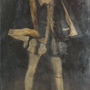 Arrangement in Black, No. 3: Sir Henry Irving as Philip II of Spain
