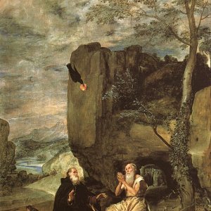 St Anthony Abbot And St Paul The Hermit