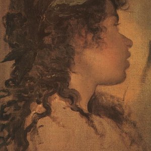 Study for the head of Apollo