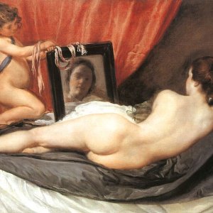 Venus at her Mirror