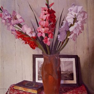 Still Life with Gladioli