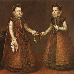 Infantas Isabel Clara Eugenia And Catalina Micaela