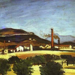 Factories near the Mount of Cengle