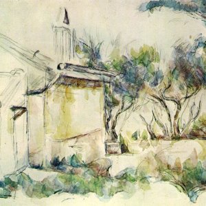Le Cabanon de Jourdan (watercolor)