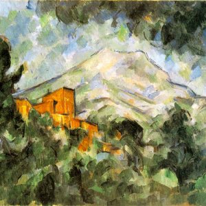 Mont Sainte-Victoire and Chateau Noir
