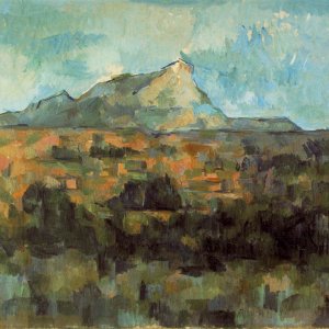 Mont Sainte-Victoire Seen from Les Lauves
