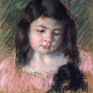 Bust of Francoise Looking Down