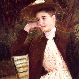 Celeste in a Brown Hat