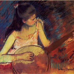 Girl with a Banjo