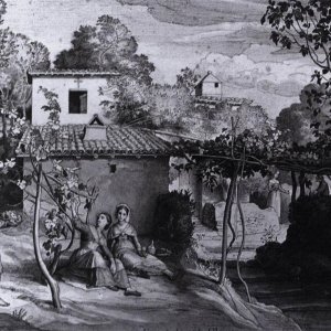 The View Of The Archpriest In Olevano