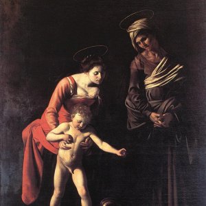 Madonna with the Serpent