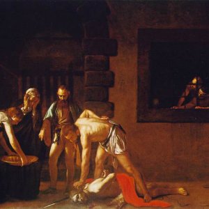 The decapitation of St. John the Baptist