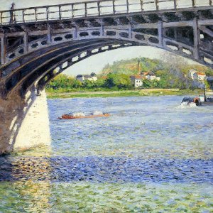 The Argenteuil Bridge and the Seine