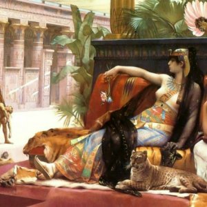 Cleopatra Testing Poisons on Condemned Prisoners