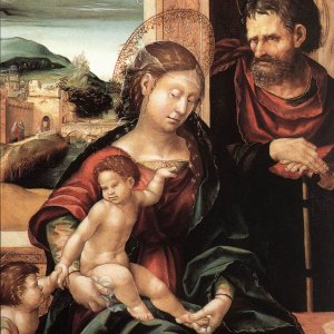 Holy Family With Child St. John