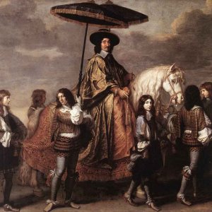 Chancellor Seguier At The Entry Of Louis XIV Into Paris In 1660