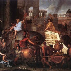 Entry Of Alexander Into Babylon