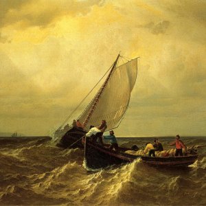 Fishing Boats on the Bay of Fundy