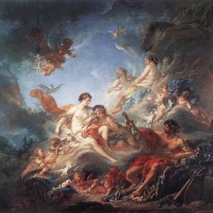 Vulcan Presenting Venus with Arms for Aeneas
