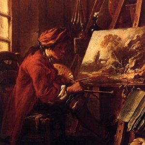 The Painter in His Studio