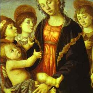 Madonna and Child, Two Angels and the Young St. John the Baptist