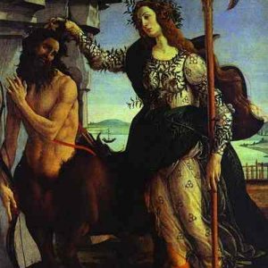 Pallas.Camilla and the Centaur