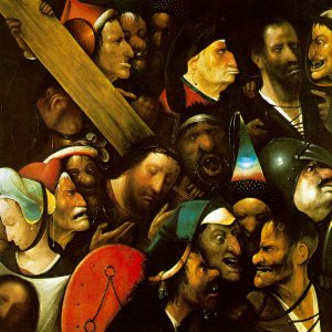 Christ carrying the cross