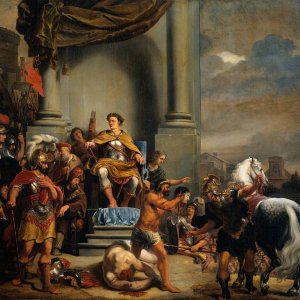 Consul Titus Manlius Torquatus Beheading His Son