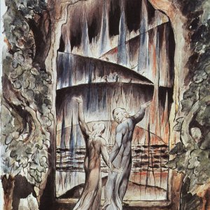 Dante and Virgil at the Gates of Hell