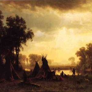 An Indian Encampment