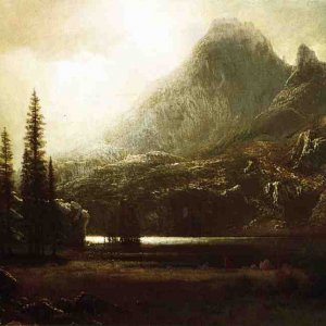 By a Mountain Lake