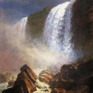 Falls of Niagara from Below