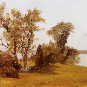 Sailboats on the Hudson at Irvington