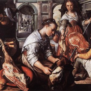 Christ In The House Of Martha And Mary