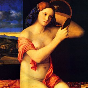 Lady at her toilette