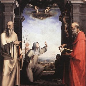 Stigmatization Of St. Catherine Of Siena