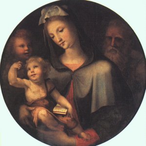 The Holy Family With Young St. John