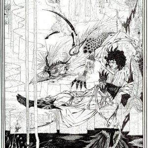 How King Arthur Saw the Questing Beast