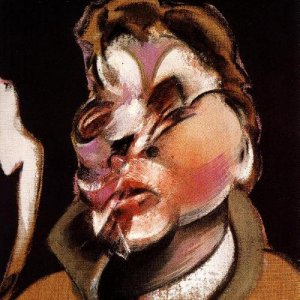 Three Studies for Portraits, Including Self-portrait - right