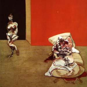 Crucifixion - left panel