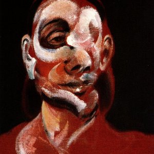 Three Studies of Muriel Belcher - center panel