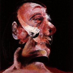 Three Studies of Muriel Belcher - left panel