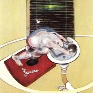 Figure at a Washbasin