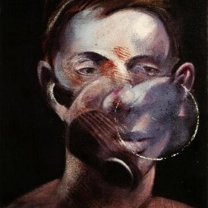 Three Studies for a Portrait of Peter Beard - right