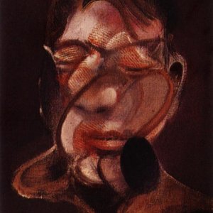 Three Studies for Self-Portrait - right panel