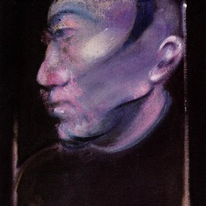 Two Studies for a Portrait of Richard Chopping - right